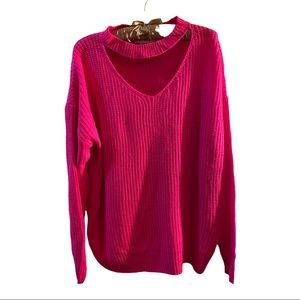 Fuschia sweater